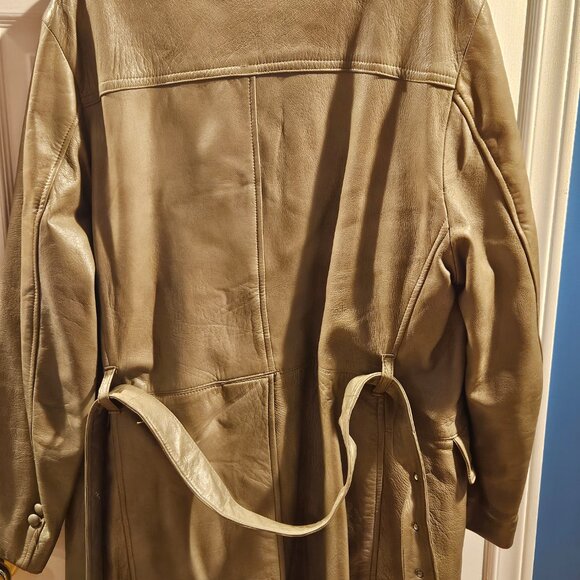Vintage leather jacket/coat Craft Sportwear Ltd Canada - Picture 8 of 16